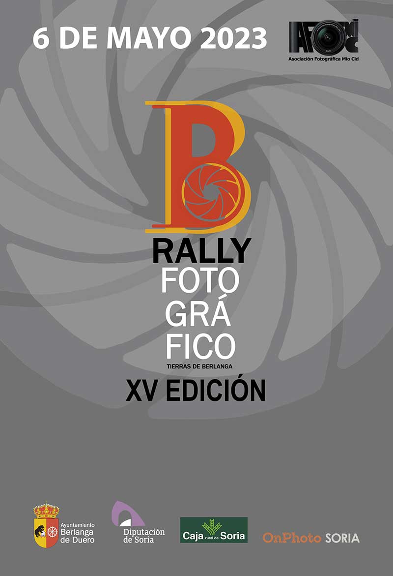 Cartel XV Rally Fotográfico tierras de Berlanga